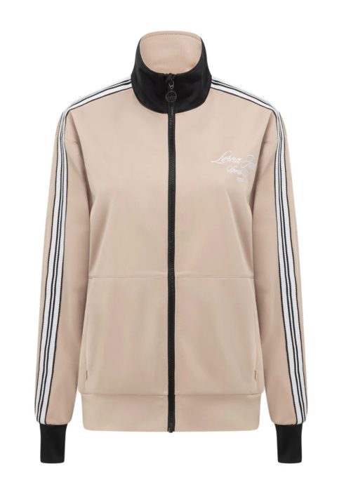 Retro Track Zip Through Jacket