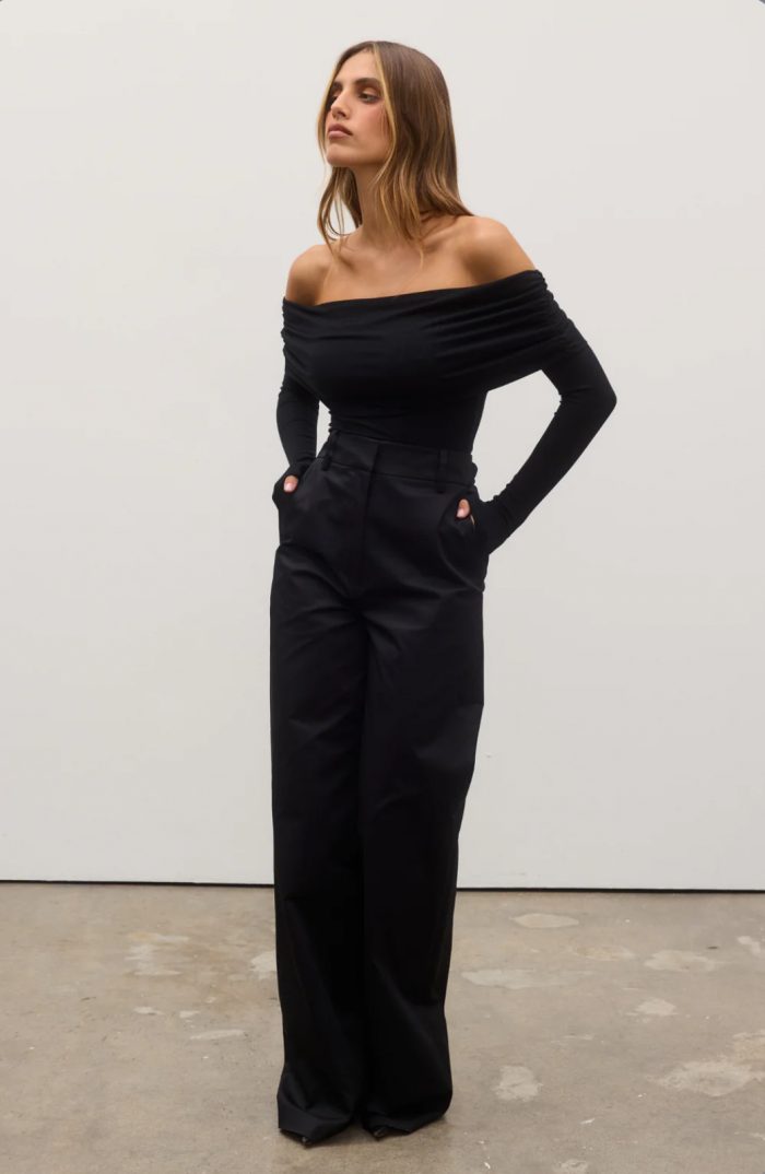 Alessandra Top - Black - Image 4