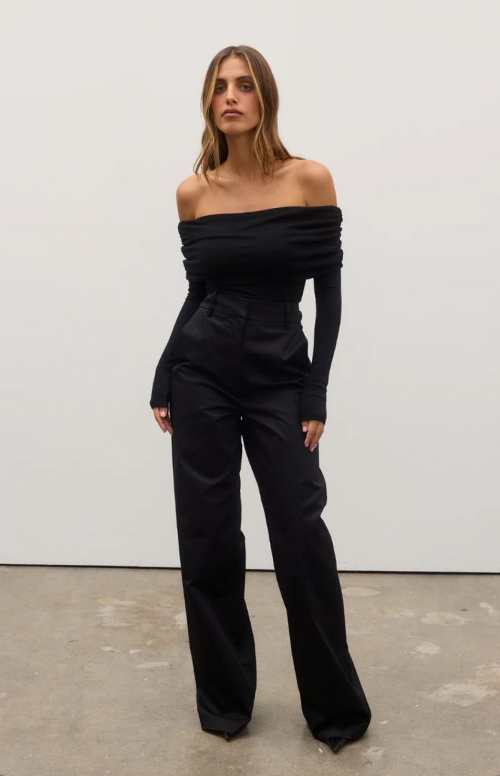 Alessandra Top - Black - Image 2