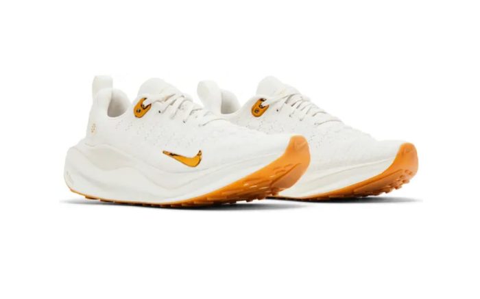 Womens ReactX Infinity Run 4 - Phantom Metallic Gold White